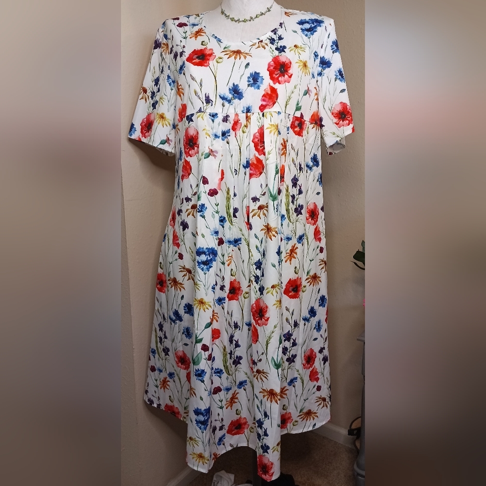 Noracora floral dress sz Med